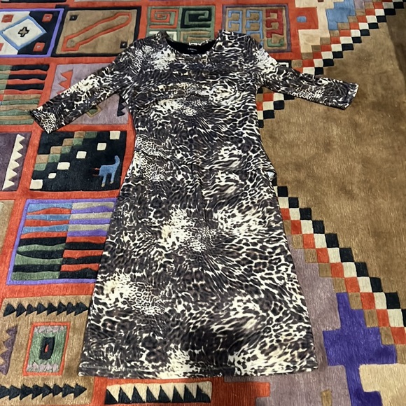 J. Peterman Midi 3/4 Sleeve Lined Dress Size 10 - Picture 10 of 16